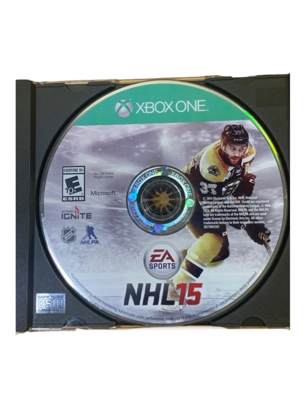 NHL 15 - Xbox One - Game Disc Only - Tested and Works